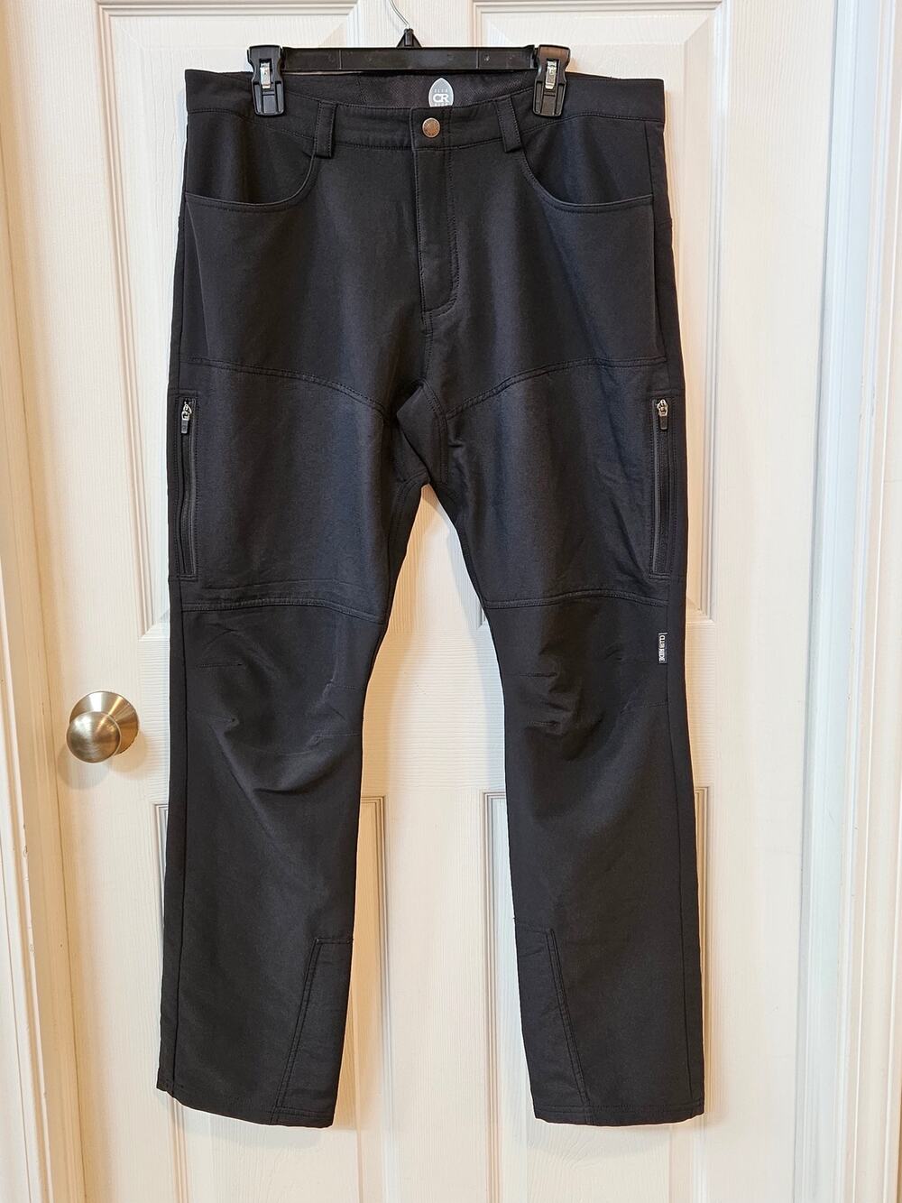 Club Ride Fat Jack Men's Soft Shell Mountain Bike Pants Gray Size L Cycling